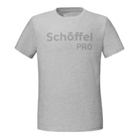 Signature T-Shirt Unisex Hellgrau meliert – Vorderansicht