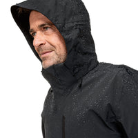 Wetter-Fest ZipIn Herren Schwarz – Detailansicht