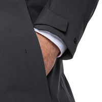 Wetter-Fest ZipIn Herren Schwarz – Detailansicht