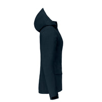 Wind&Wetter ZipIn Damen Dunkelblau – Seitenansicht