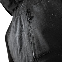 Wind&Wetter ZipIn Herren Schwarz – Detailansicht