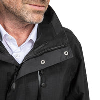 Wind&Wetter ZipIn Herren Schwarz – Detailansicht