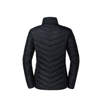 Winterspeck Jacke ZipIn Damen Schwarz – Rückansicht