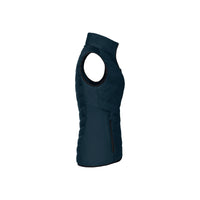 Winterspeck Weste ZipIn Damen Dunkelblau – Seitenansicht