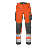 WS Meistermacher Damen Warnorange/ Dunkelgrau – Vorderansicht